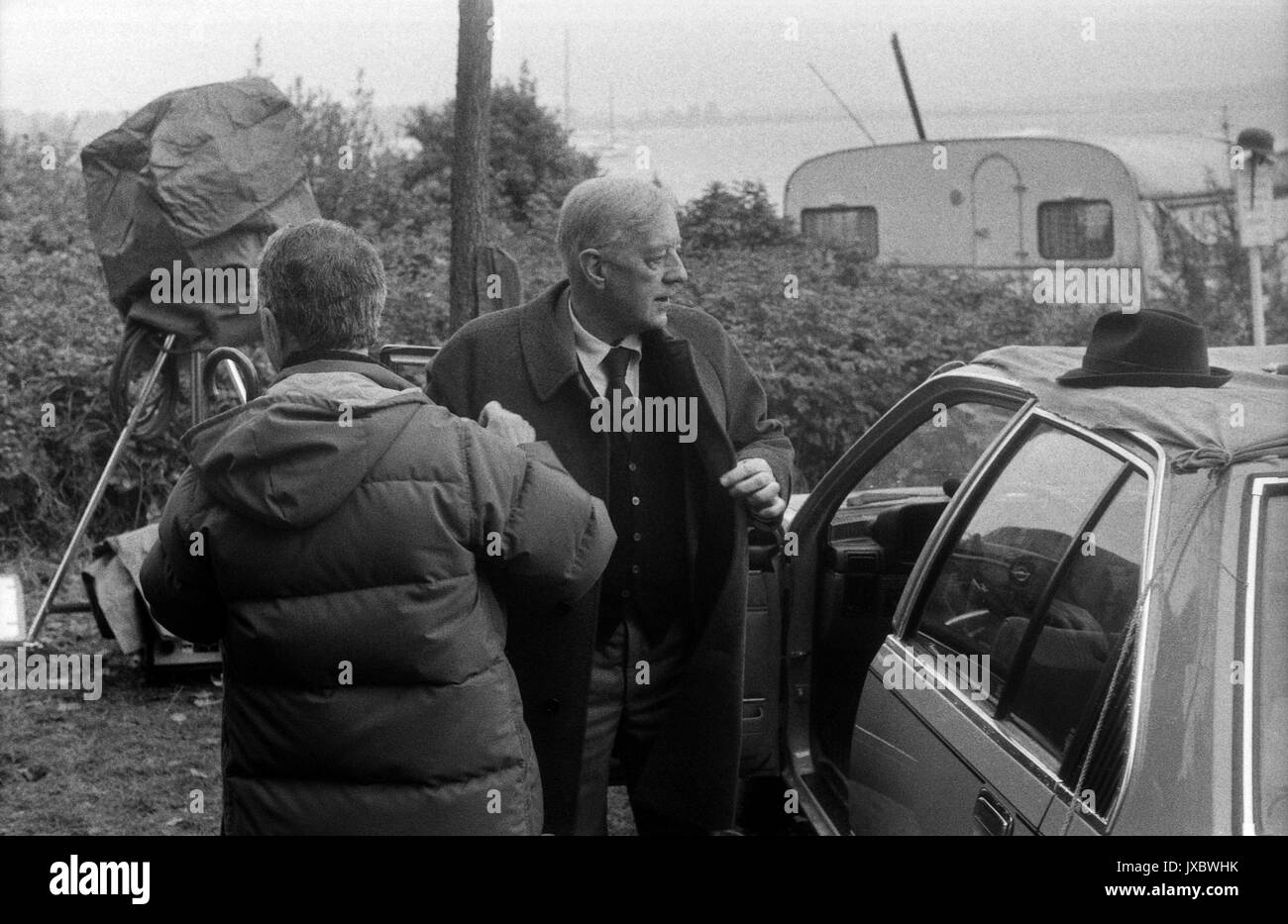 Der Smiley, alias: Agent in eigener Sache, Fernsehserie, Deutschland/Großbritannien 1982 Darsteller: Alec Guinness Stockfoto