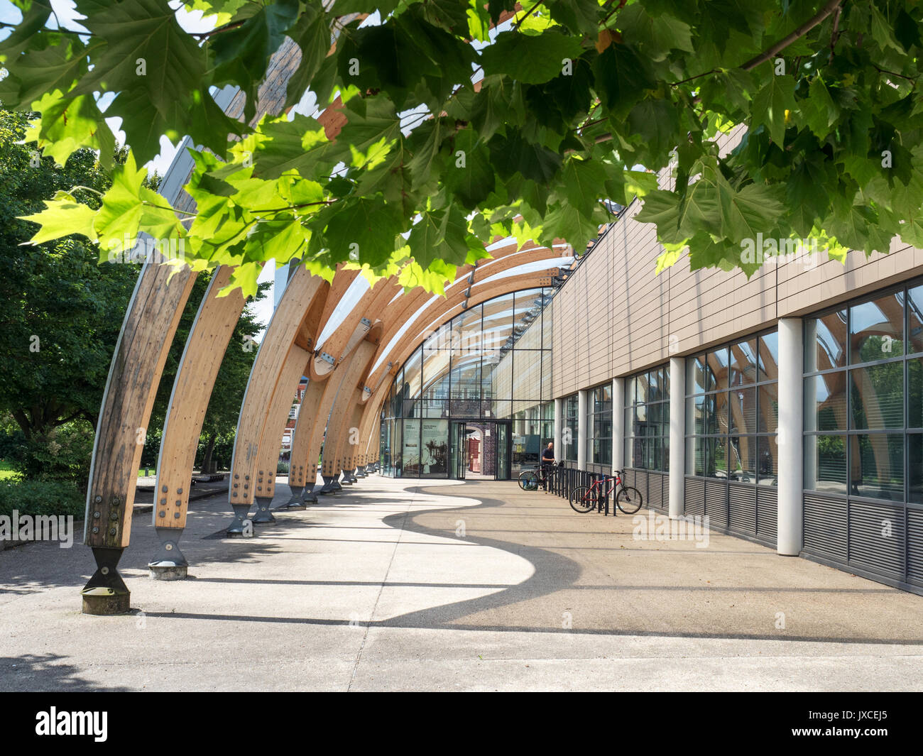 Rumpf History Center Archiv und Bibliothek auf Anbetung Straße in Hull Yorkshire England Stockfoto