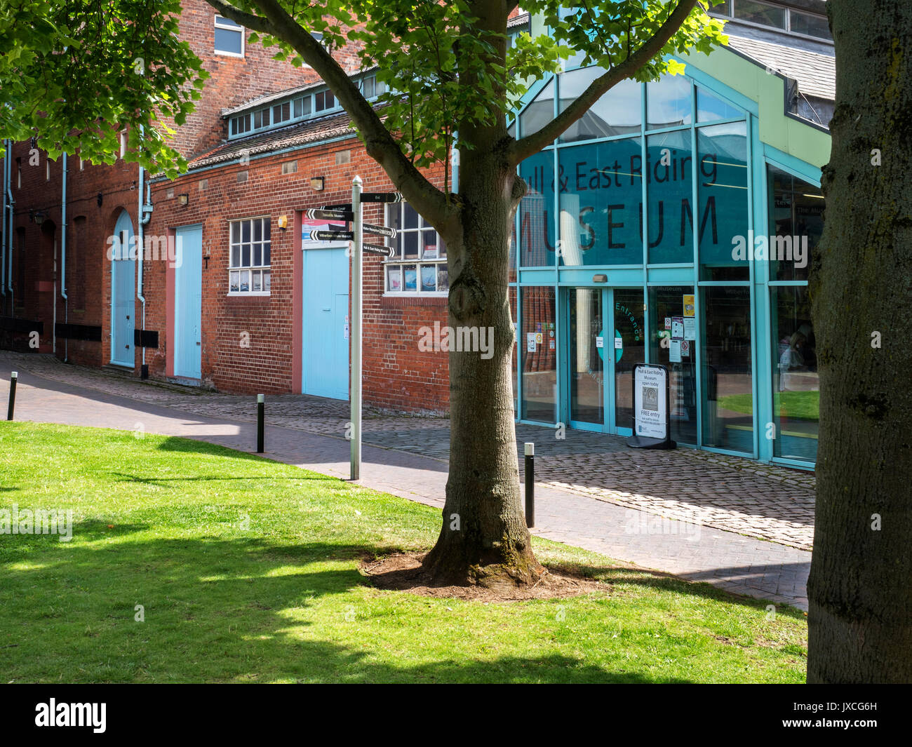 Hull und East Riding Museum im Museumsviertel Hull Yorkshire England Stockfoto