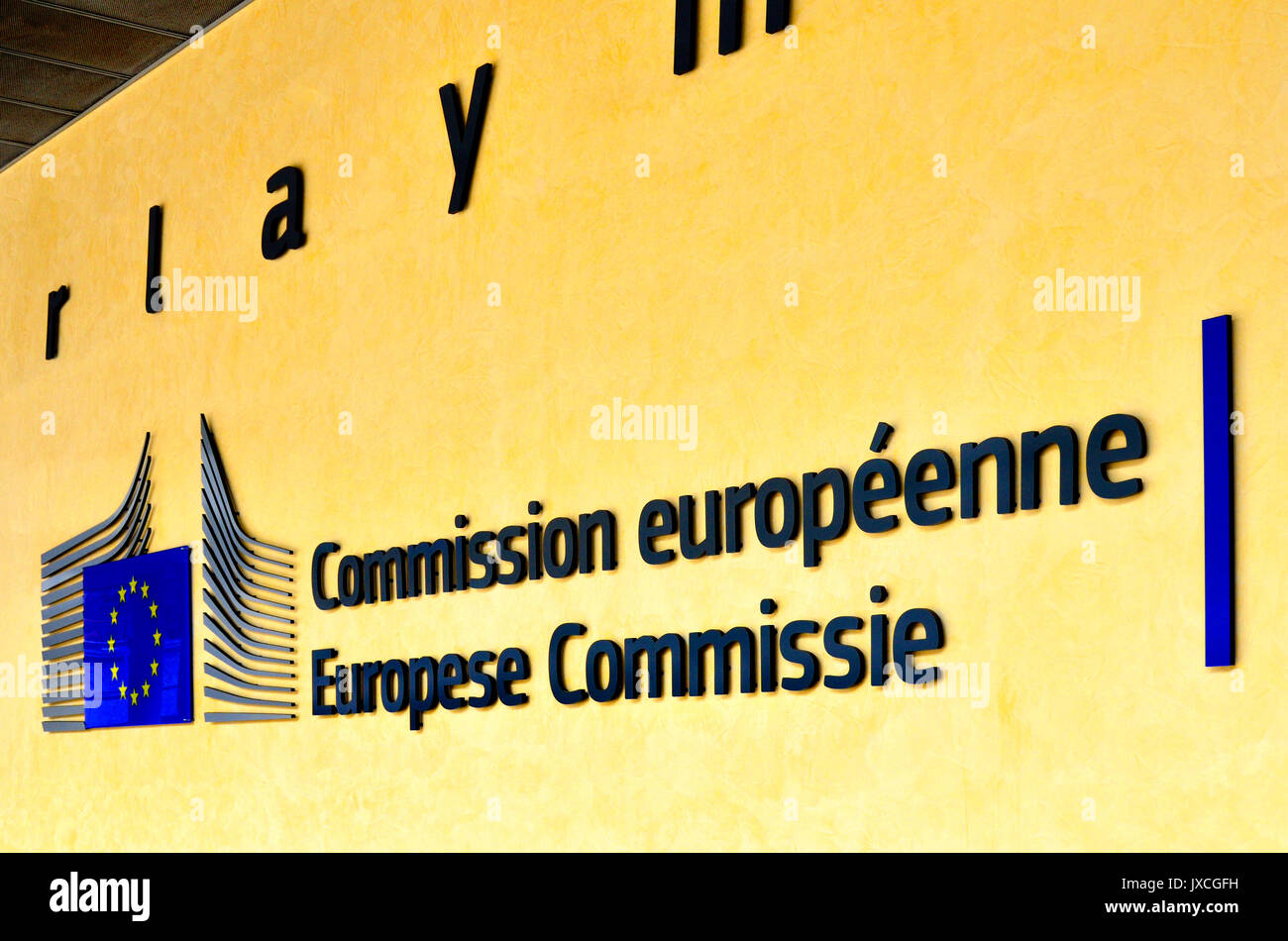 Brüssel, Belgien. Europäischen Kommission Berlaymont-Gebäude Stockfoto