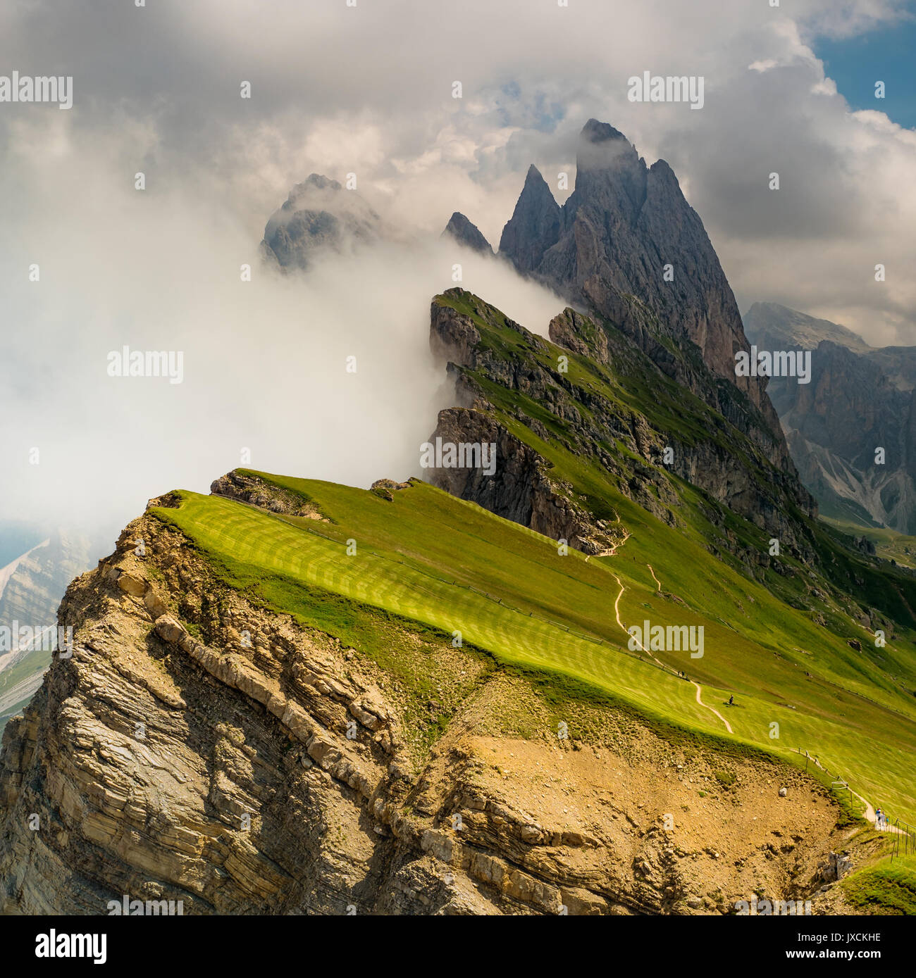 Mystic Mountains Stockfoto