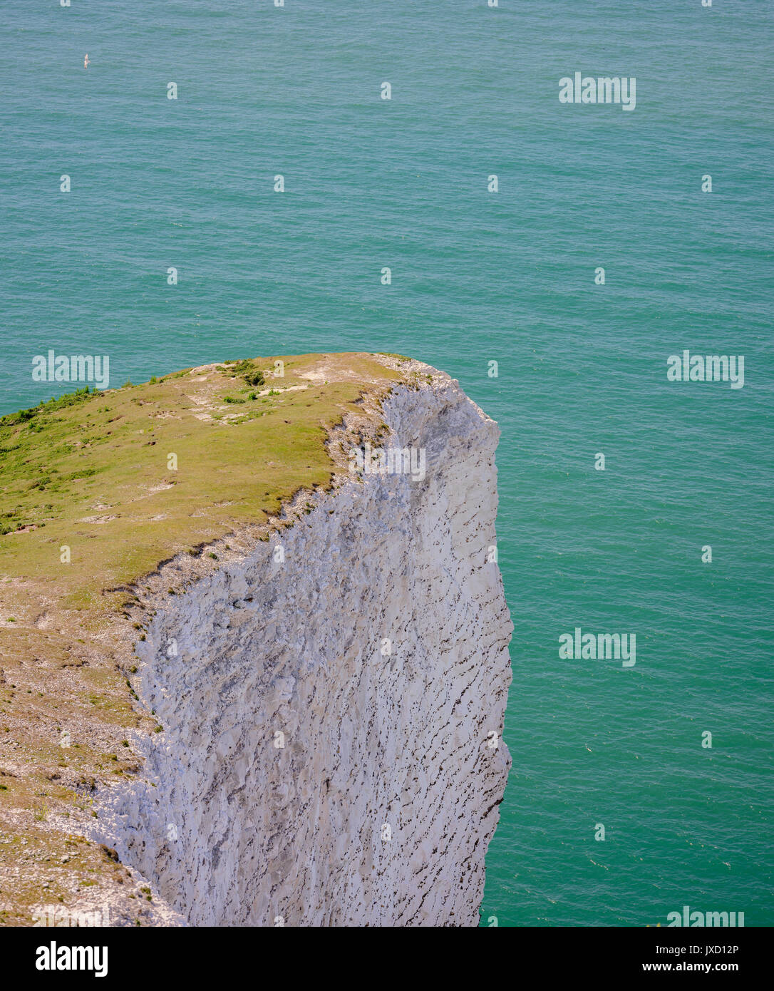 Die Küste an der Nadeln Beauty Spot auf der Insel Wight. Stockfoto