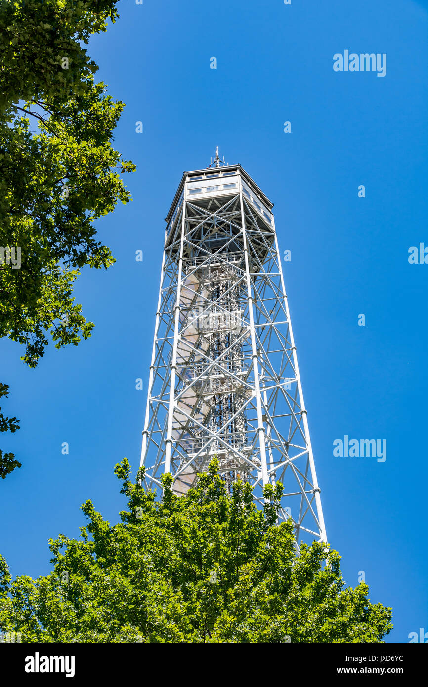Torre Branca - Branca Turm, Aussichtsturm im Parco Sempione, Mailand, Italien Stockfoto