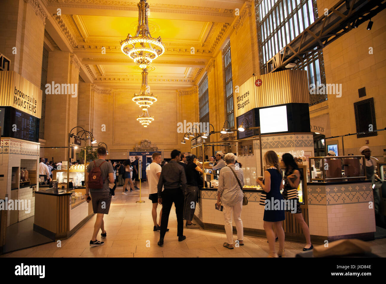 Great Northern Food Hall in Grand Central Station in New York City - USA Stockfoto
