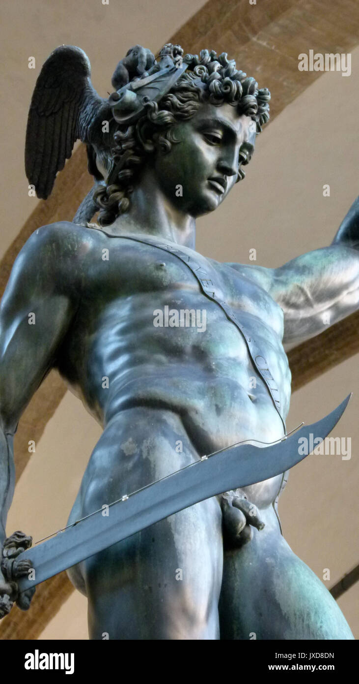 Perseus mit dem Haupt der Medusa ist eine Bronzeskulptur von Benvenuto