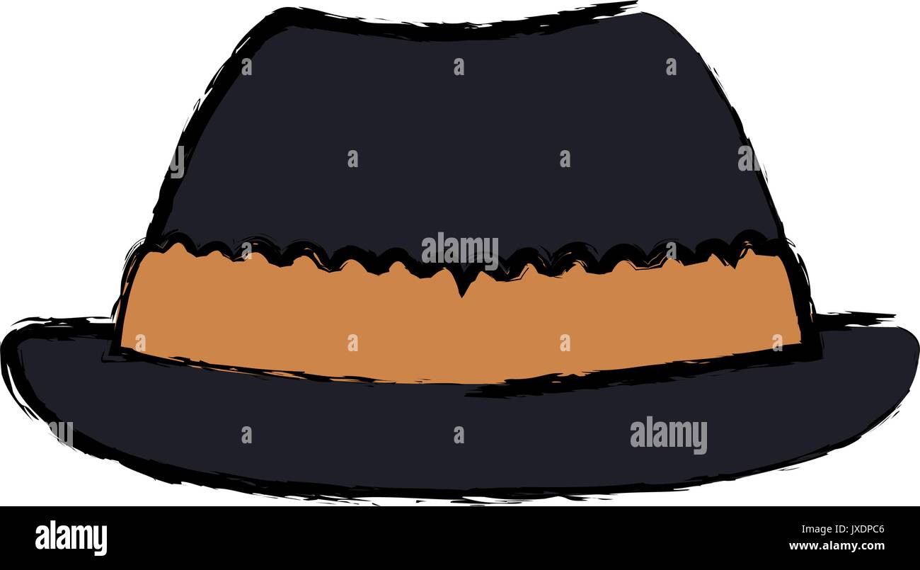 Hut für Männer in der Schweiz Kultur Kleidung Stock-Vektorgrafik - Alamy