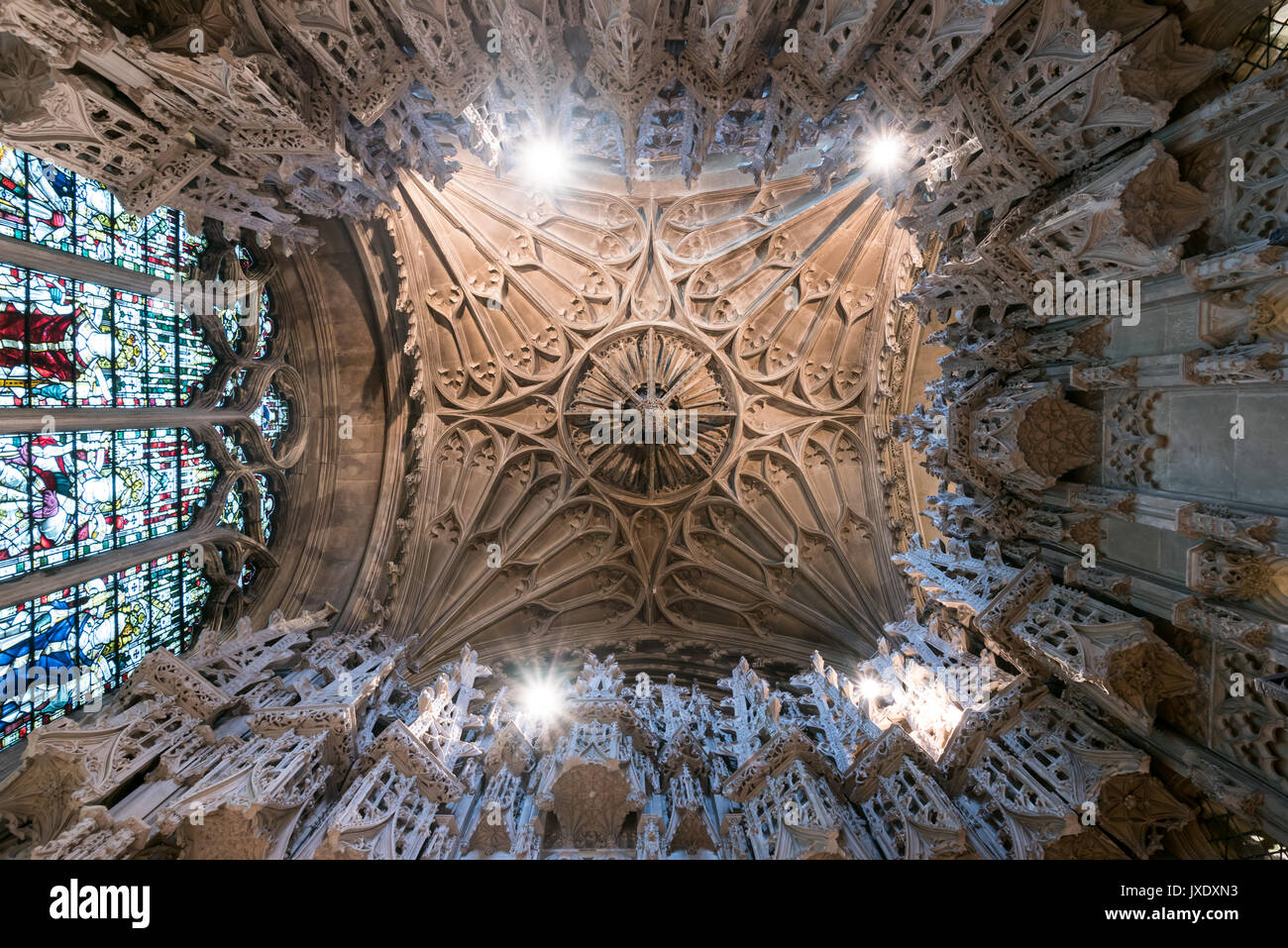 Ely Kathedrale Stockfoto