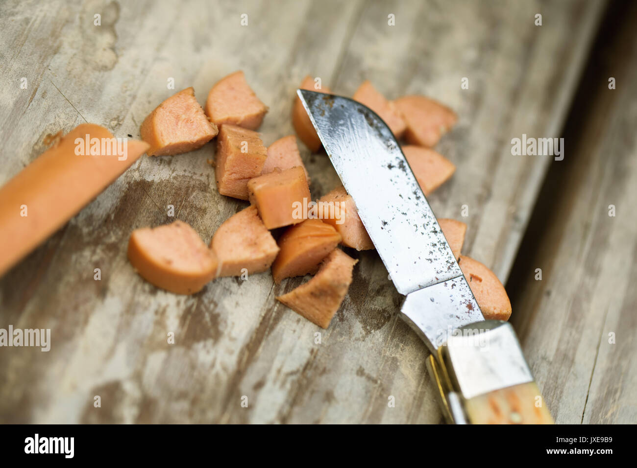 Angeln Köder Stockfoto