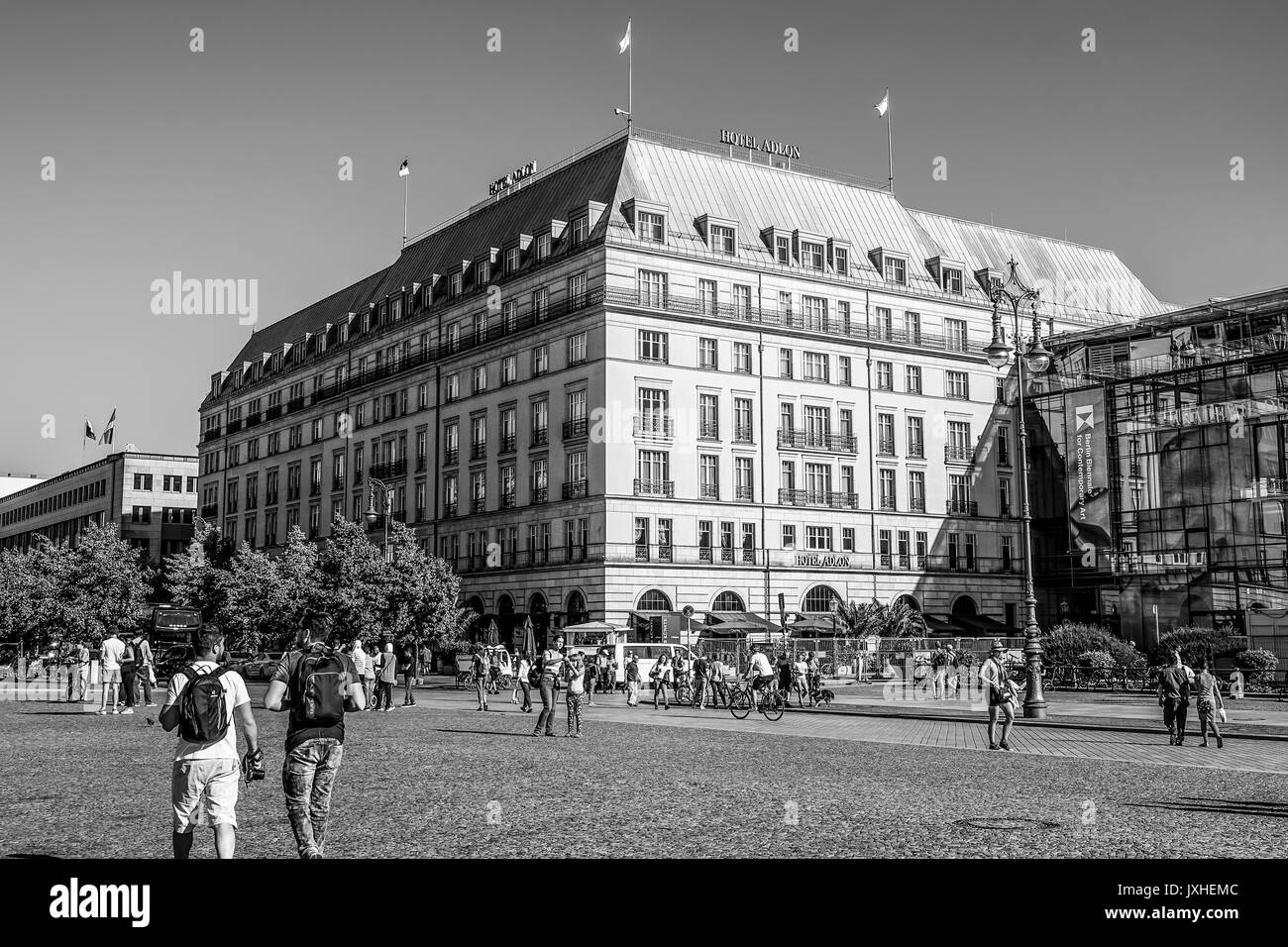 Hotel Adlon am Pariser Platz in Berlin - Berlin/Deutschland - am 2. SEPTEMBER 2016 Stockfoto