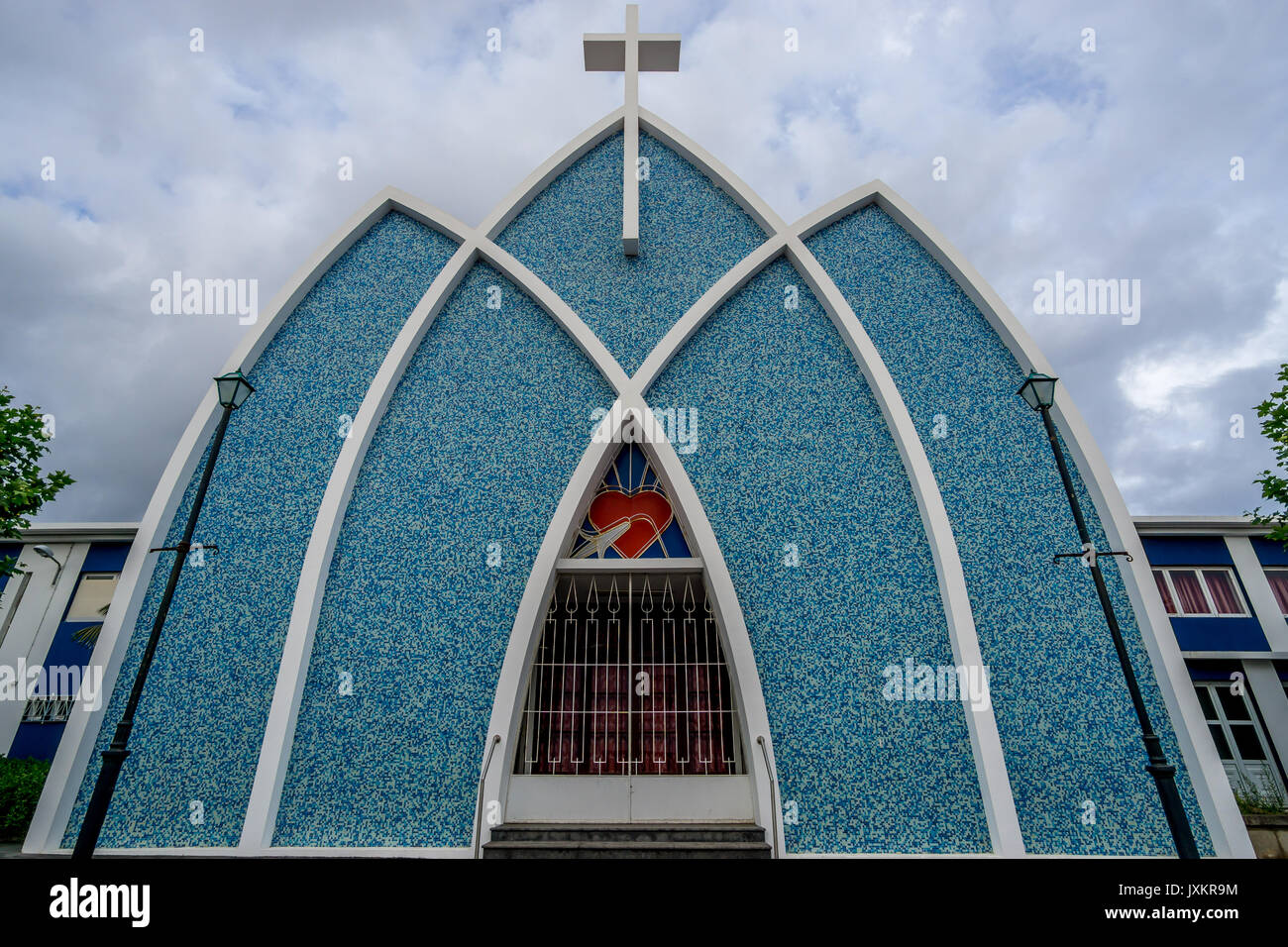 Igreja das Laranjeiras, Ponta Delgada, Sao Miguel, Azoren, Portugal Stockfoto