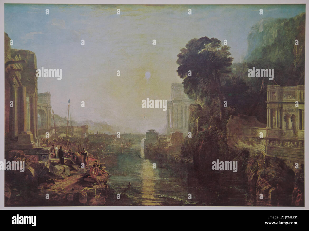 Joseph Turner (1775-1851) Dido Gebäude Karthago, oder der Aufstieg der Cathage Empire. 1815 Stockfoto