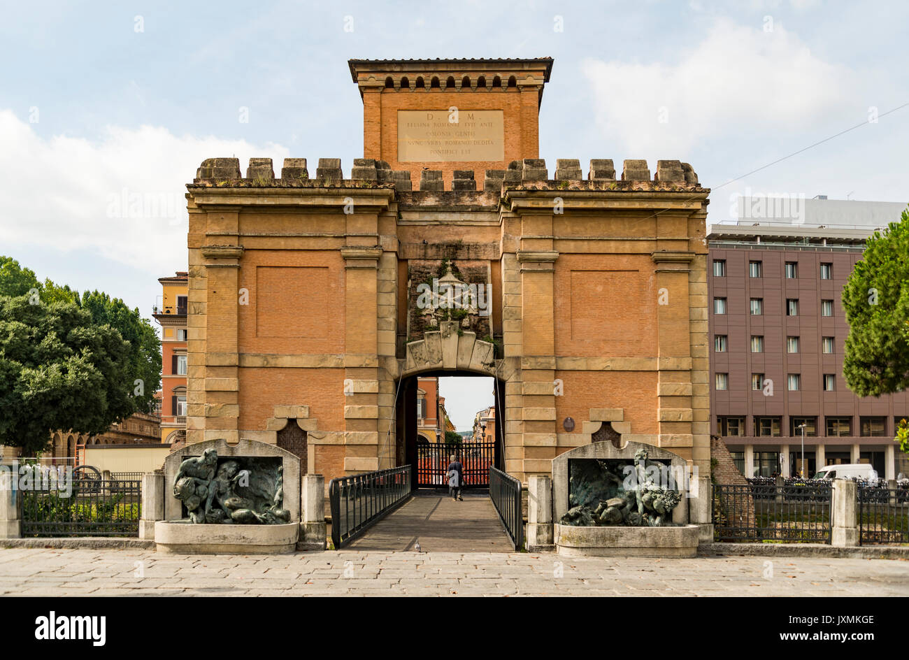 Porta Galliera in Bologna. Italien Stockfoto