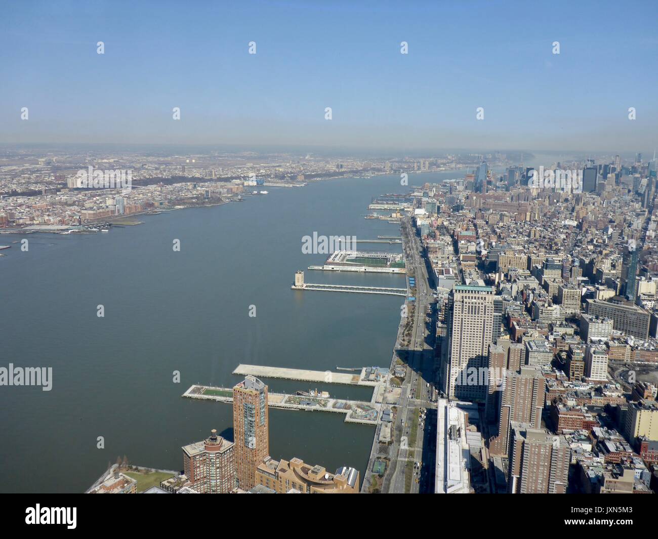 New York City Ansichten CRF1 Stockfoto