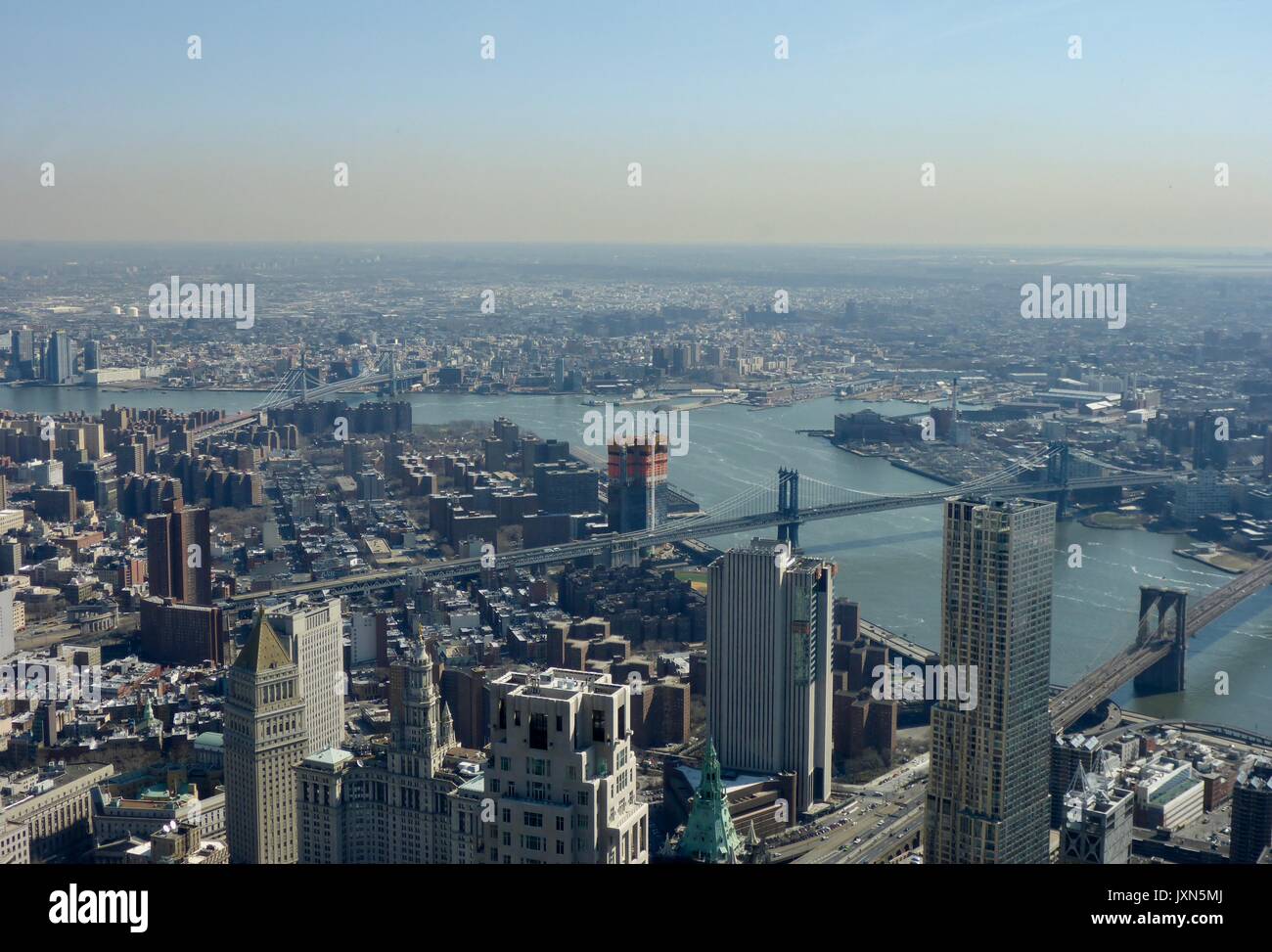 New York City Ansichten CRF5 Stockfoto