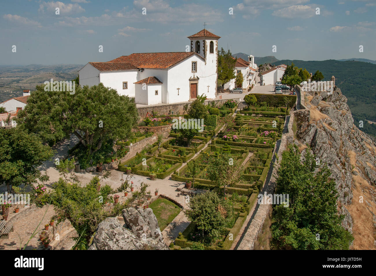 Igreja da Santa Maria, marvao, Portugal Stockfoto