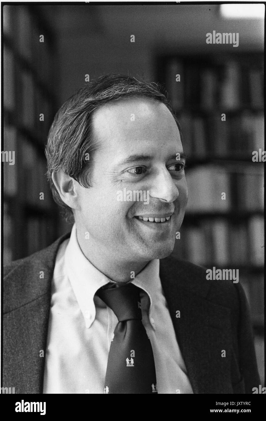 Steven Muller, centennial Bankett portrait Foto, Brust, Full Face, c 49 Jahre alt, 1976. Stockfoto