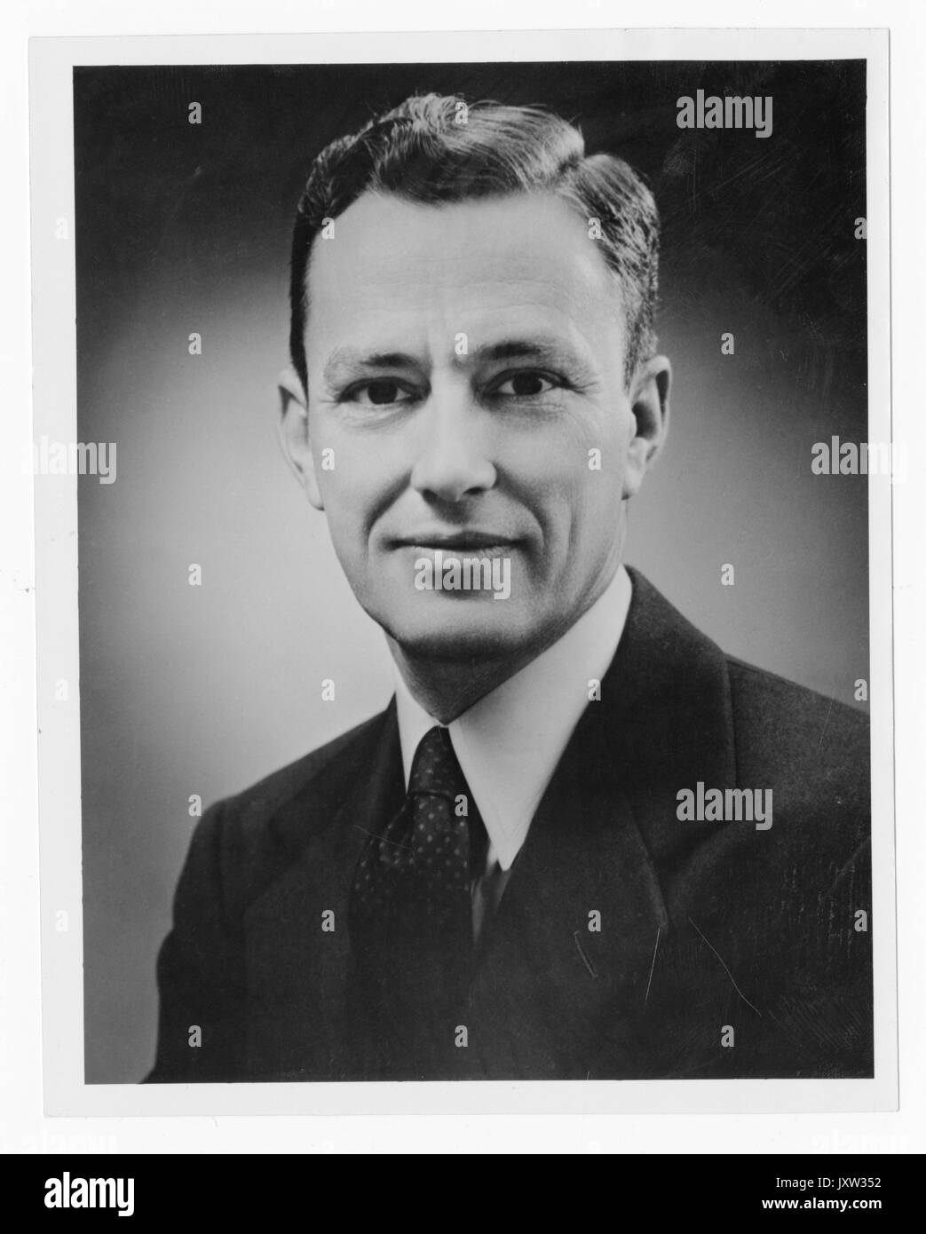 Cornelius kennady Kain, portrait Fotografie, Brustkorb, Gesicht, c 40 Jahre, 1950. Stockfoto
