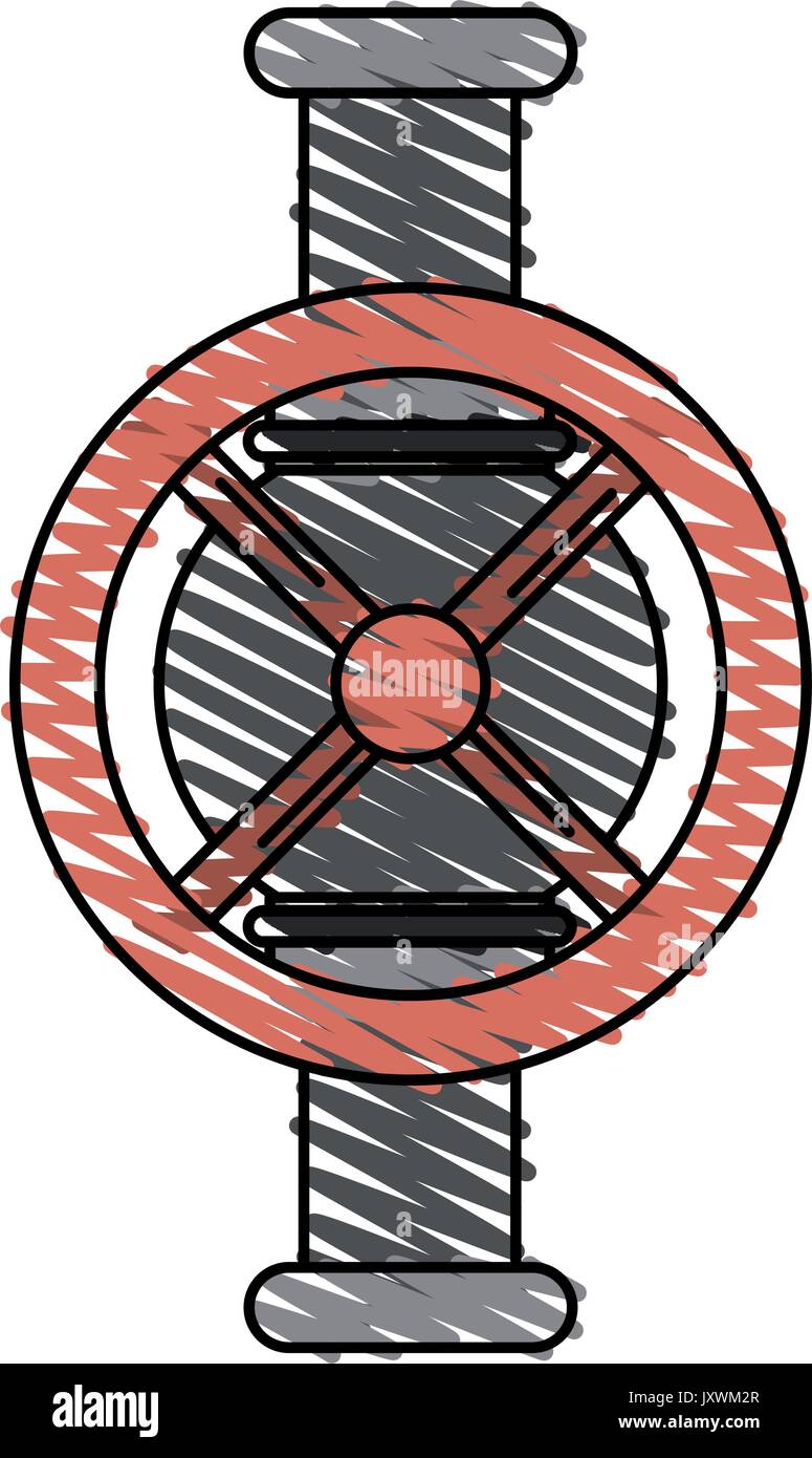 Rohr-Vektor-illustration Stock Vektor