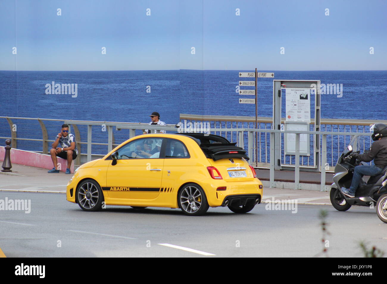 Supercars in Monaco Stockfoto