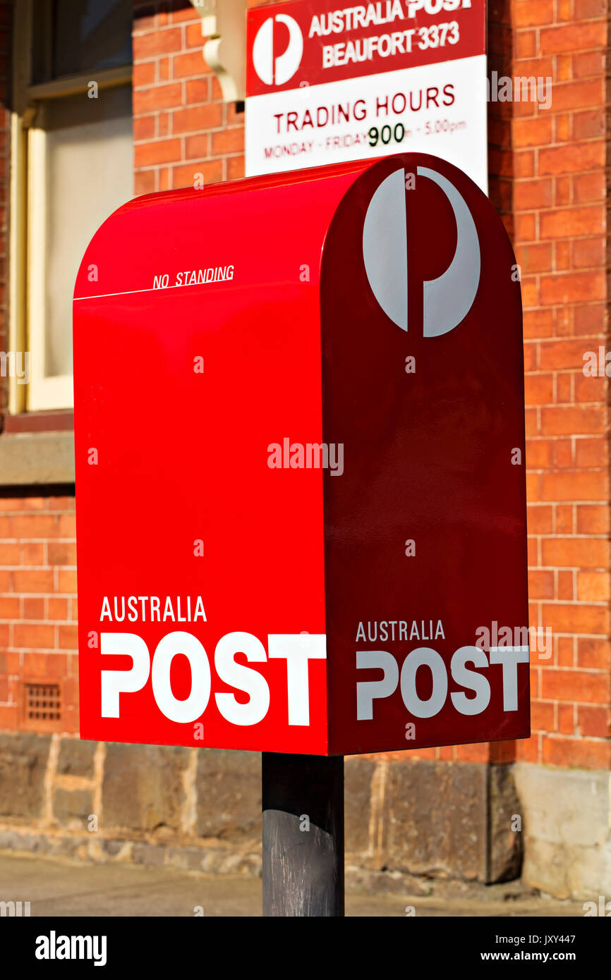 Das Australien Postfiliale in Beaufort Victoria Australien. Stockfoto