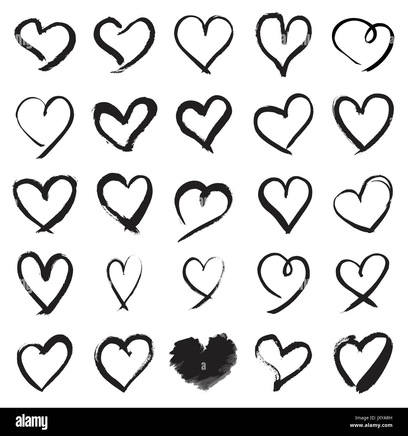 Handgemaltes Herz Stockfotos Und Bilder Kaufen Alamy