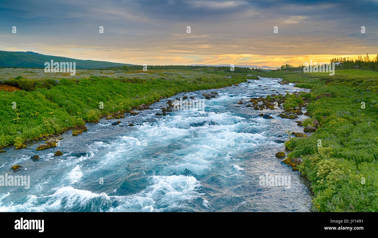 Fluss Stockfoto