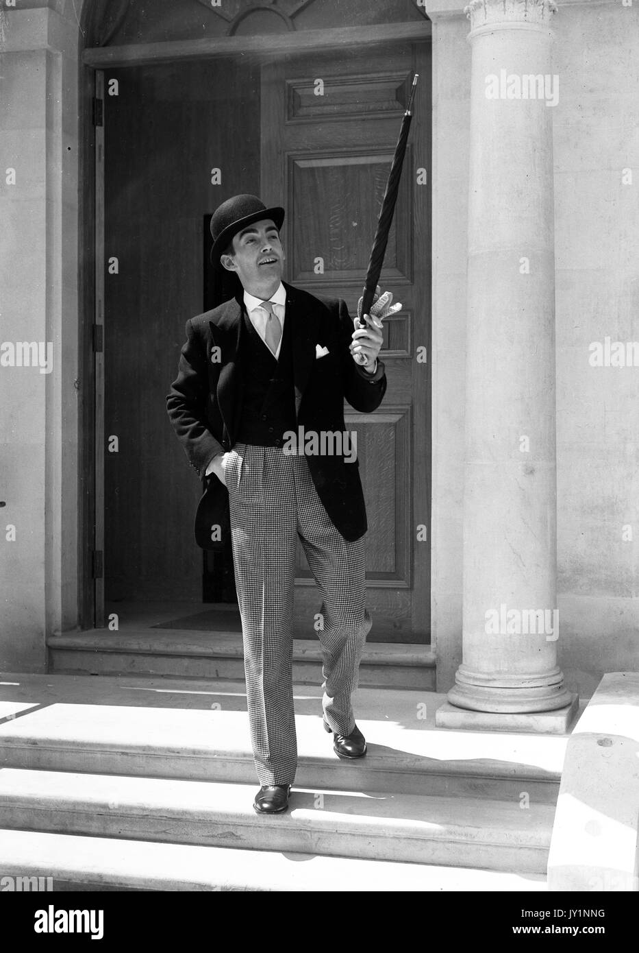 Fotoshooting für männliche Modelle London 1955 Stockfoto