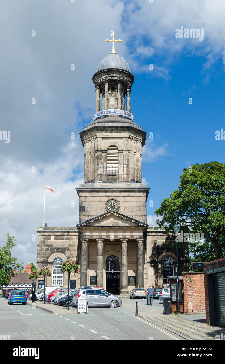 St Chad's Kirche in Shrewsbury, Shropshire Stockfoto