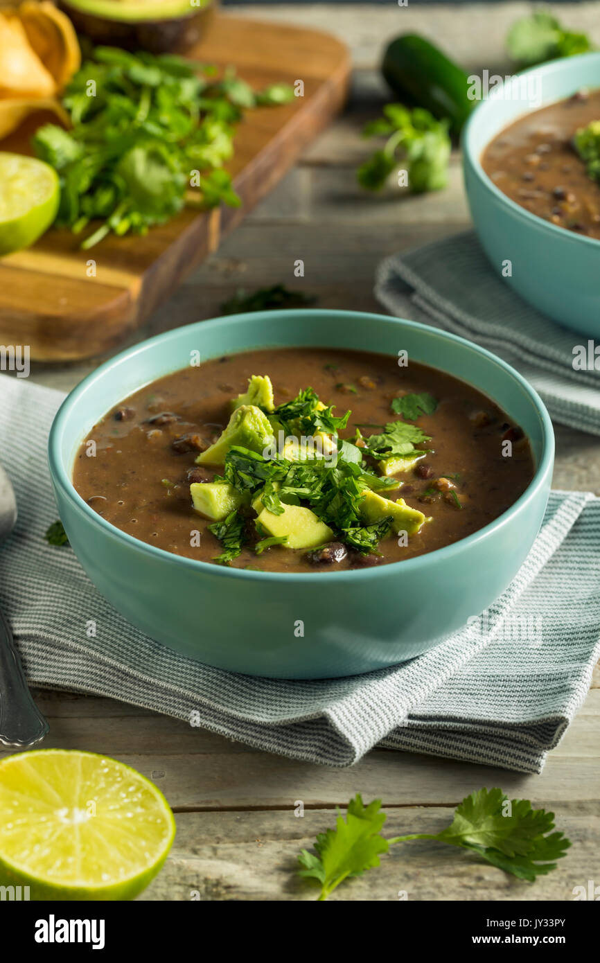 Schwarze Bohnensuppe Stockfotos und -bilder Kaufen - Alamy