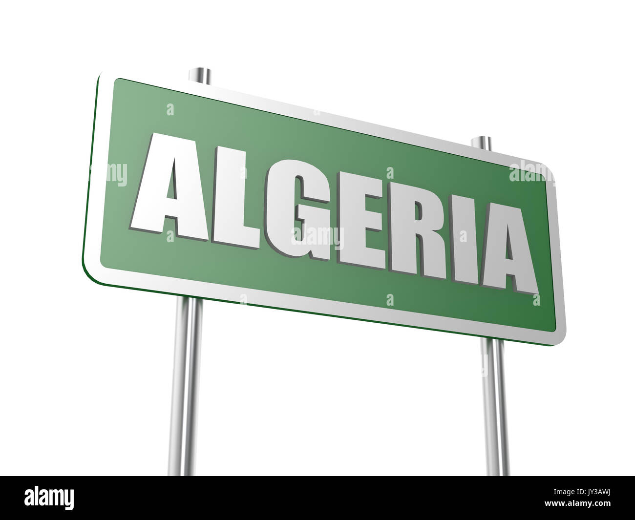 Algerien Konzept Bild mit Hi-res gerenderte Grafiken, die für jede beliebige Grafik Design verwendet werden könnten. Stockfoto