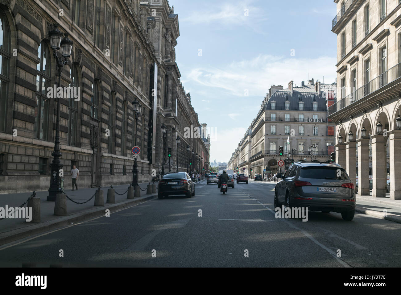 Paris-Straße Stockfoto