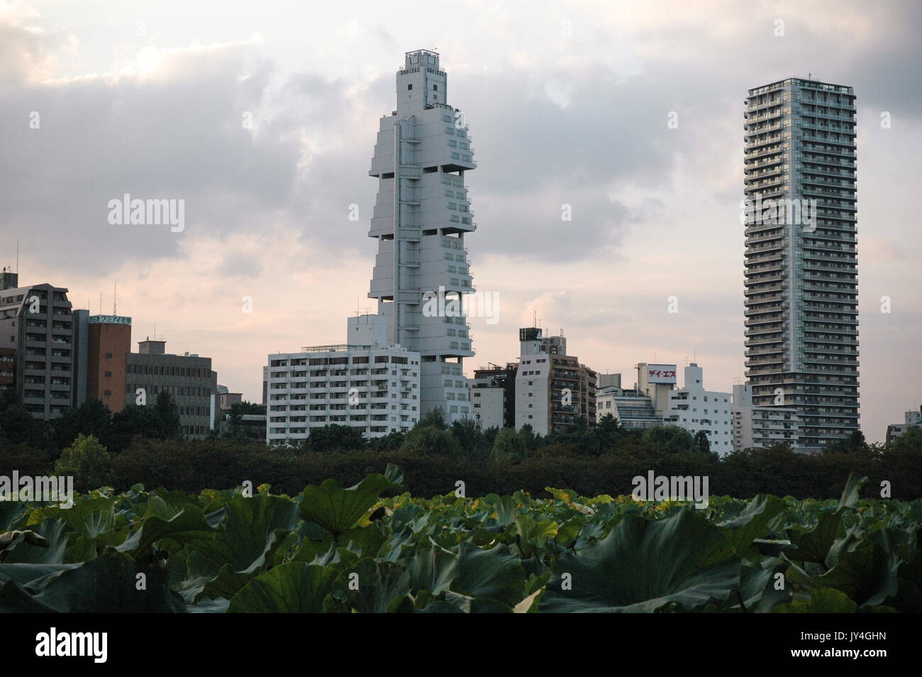 Sofitel Tokyo war ein Boutique Hotel in der Gegend von Ueno, Tokio. Ursprünglich als Hotel Cosima bei der im Jahre 1994 erbaute, Sofitel Tokyo wurde 2006 abgerissen. Stockfoto