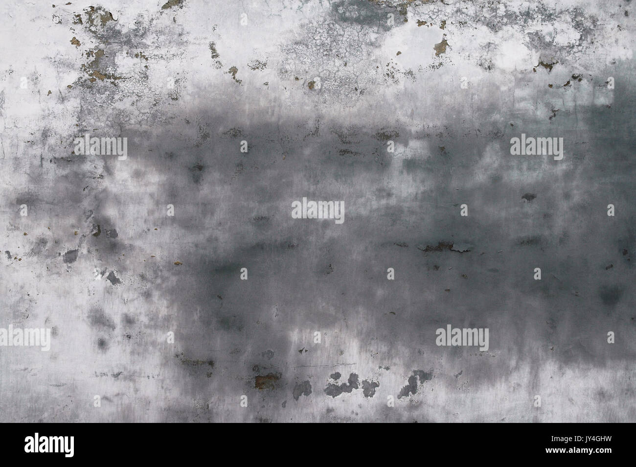 Textur eines alten verschmiert graue Wand in einem Hutong in Peking, China. Stockfoto