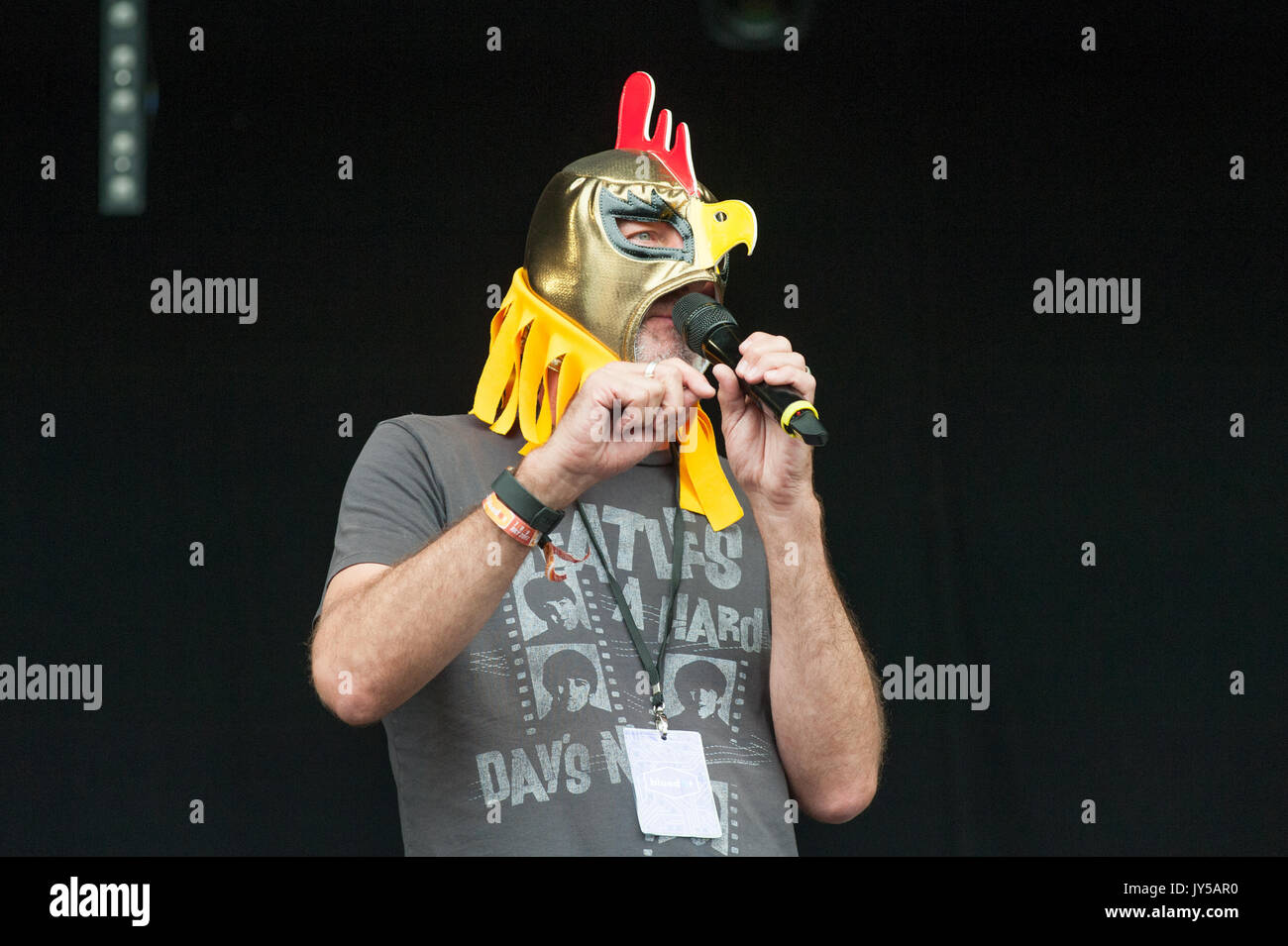 Moonlandingz an bluedot Festival 7. Juli 2017 Stockfoto