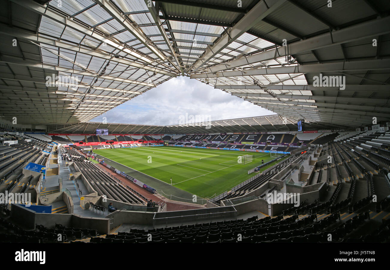 Liberty Stadium Swansea City Football Club Swansea City Football Club Liberty Stadium Swansea Wales 19 August 2017 Stockfotografie Alamy