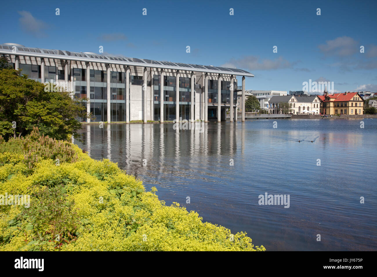 Reykjavík City Hall Stockfoto