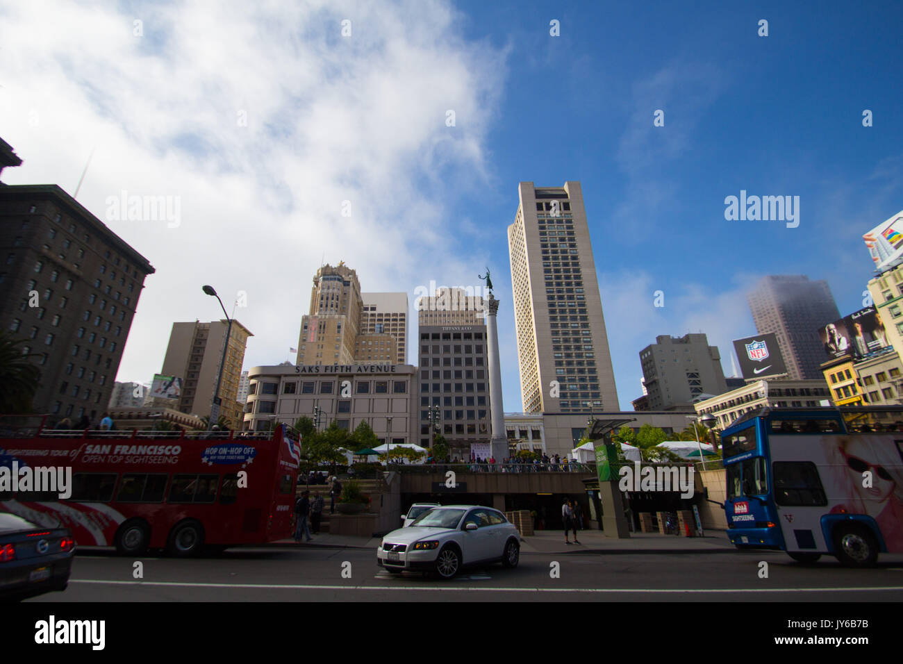 Die Innenstadt von San Francisco Stockfoto