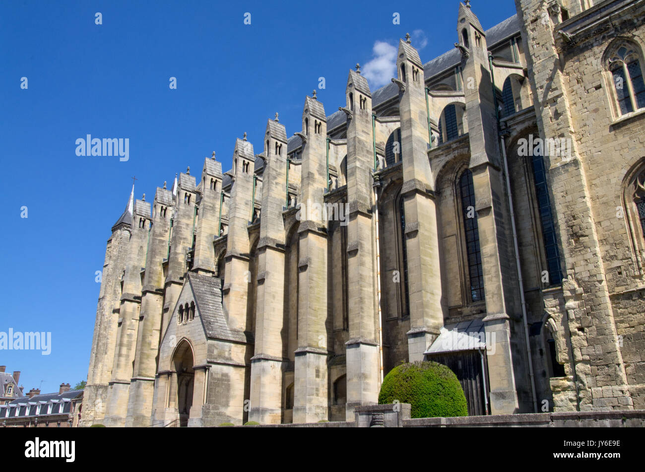 Notre-Dame et Saint-Laurent Eu Stockfoto