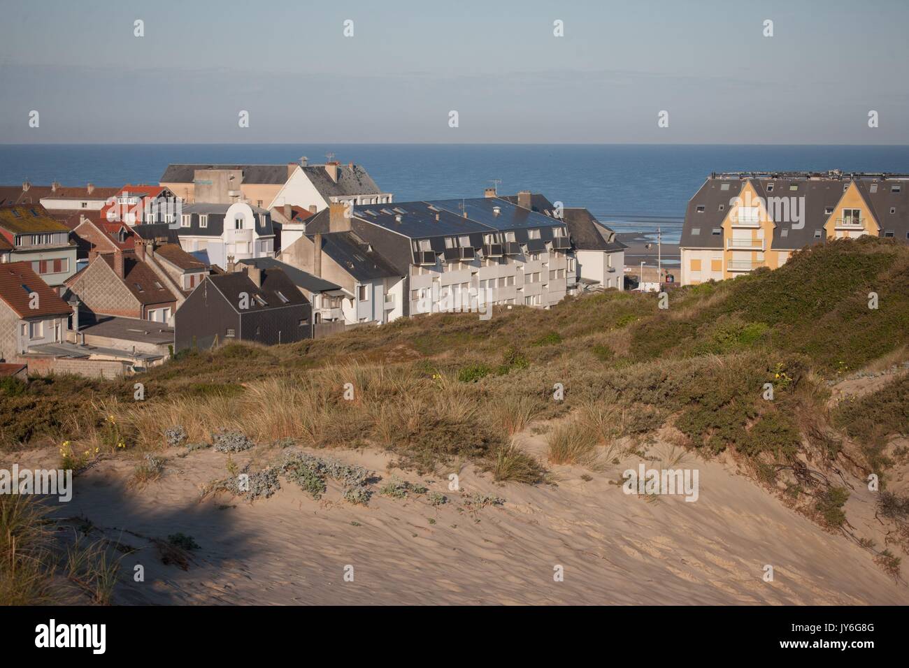 Frankreich, Région des Hauts de France, Picardie, Baie de Somme, Fort Mahon, Foto Gilles Targat Stockfoto