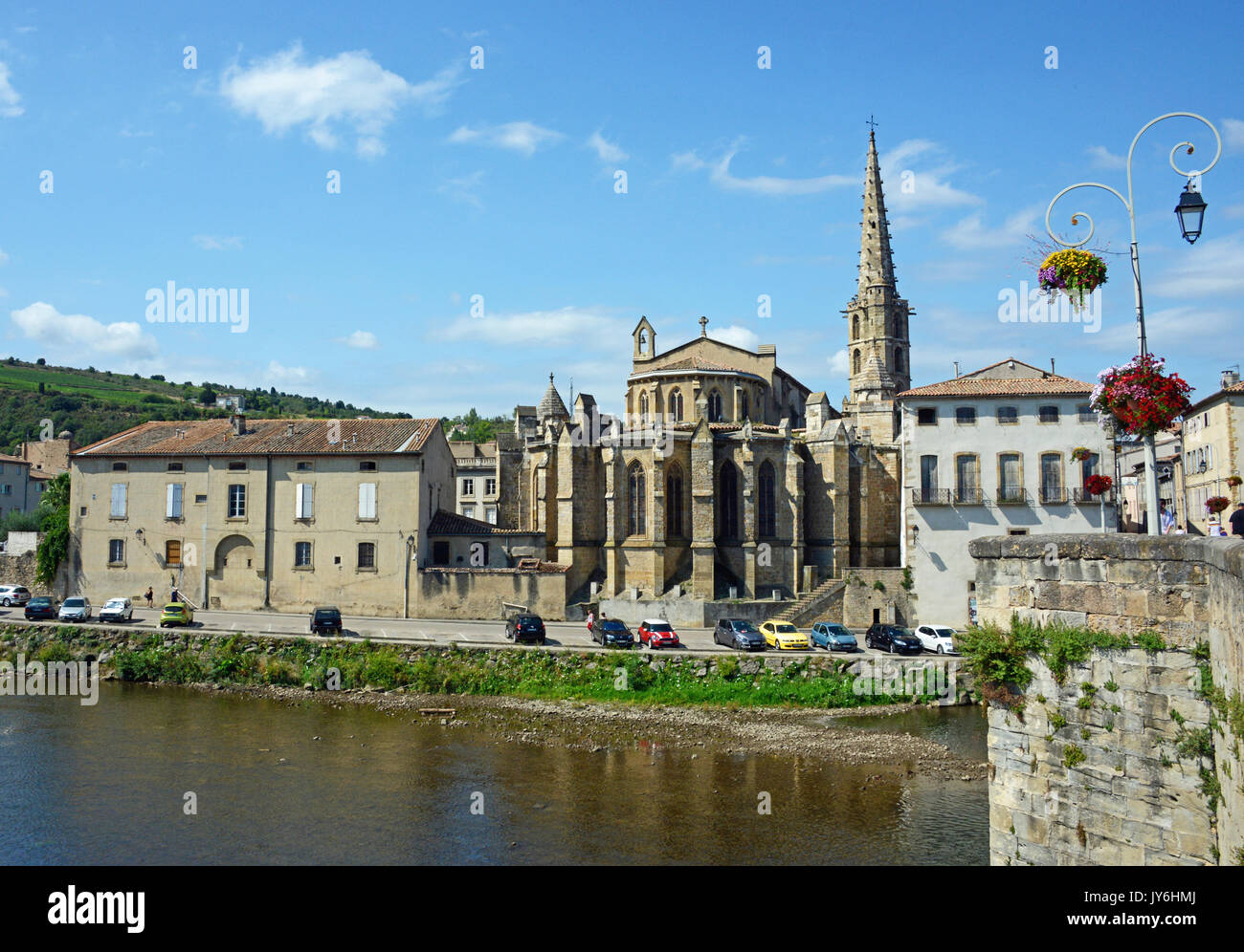 Limoux, im Süden von Frankreich Stockfoto