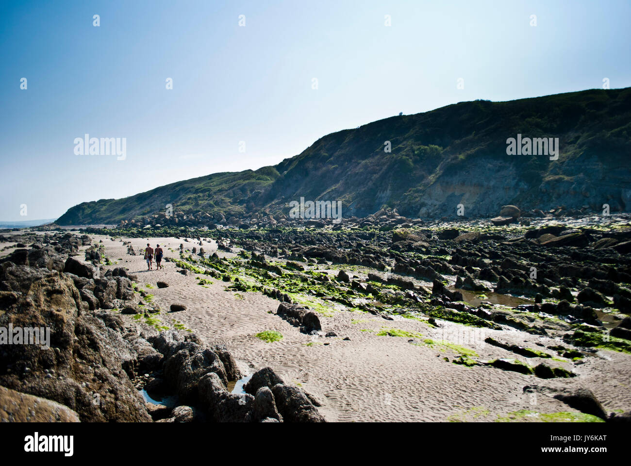 Cap Blanc Nez Bereich Stockfoto