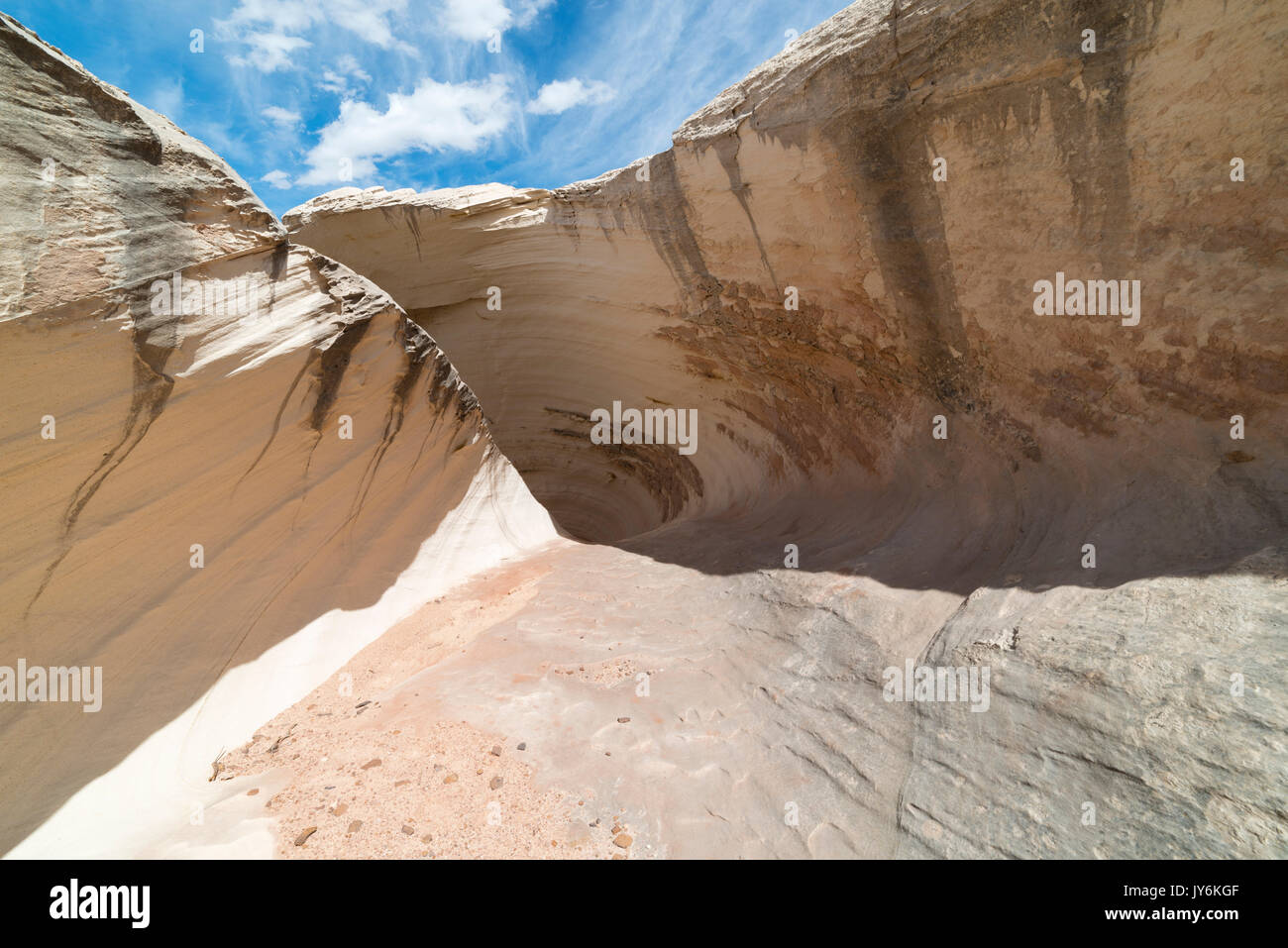 Bild des Nautilus, einem erodierten Felsformationen auf dem Paria Plateau des Grand Staircase - Escalante National Monument, das sich zwischen Seite, Arizona und Kanab, u Stockfoto