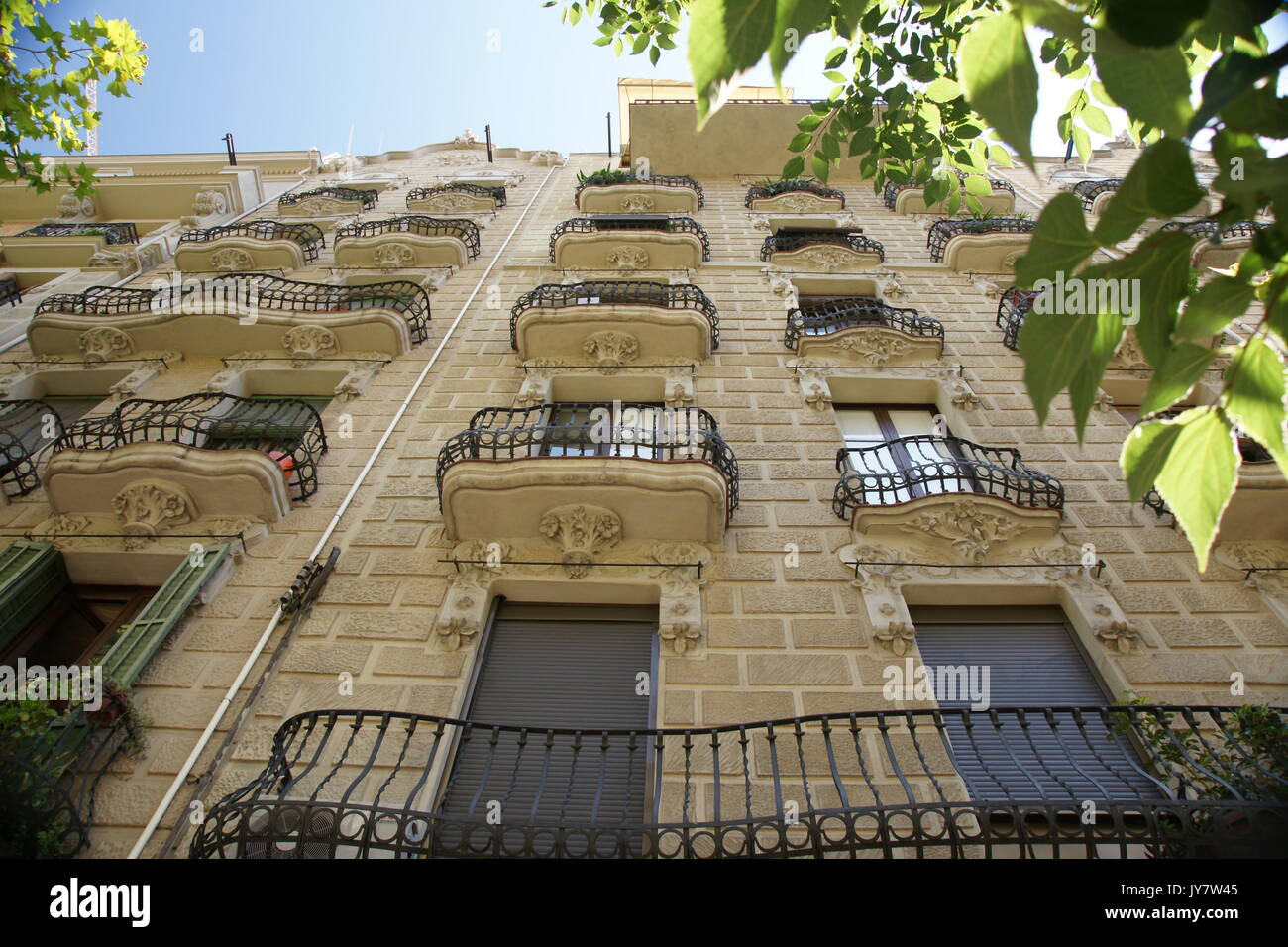 Barcelona, Spanien kosmopolitische Stadt Landschaft Stockfoto