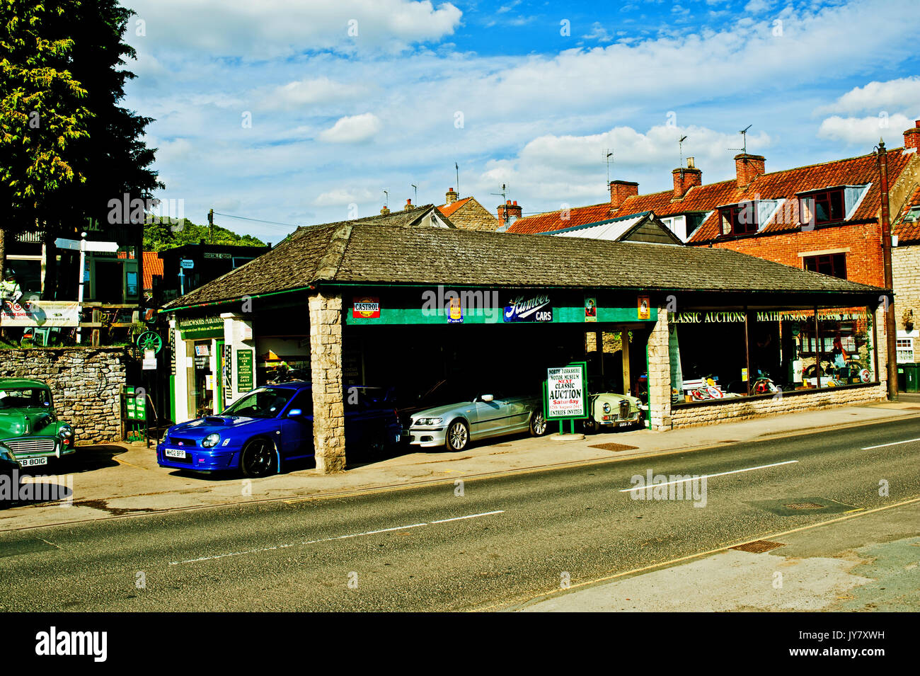 Fahrendes Museum, Thornton Le Dale, North Yorkshire Stockfoto