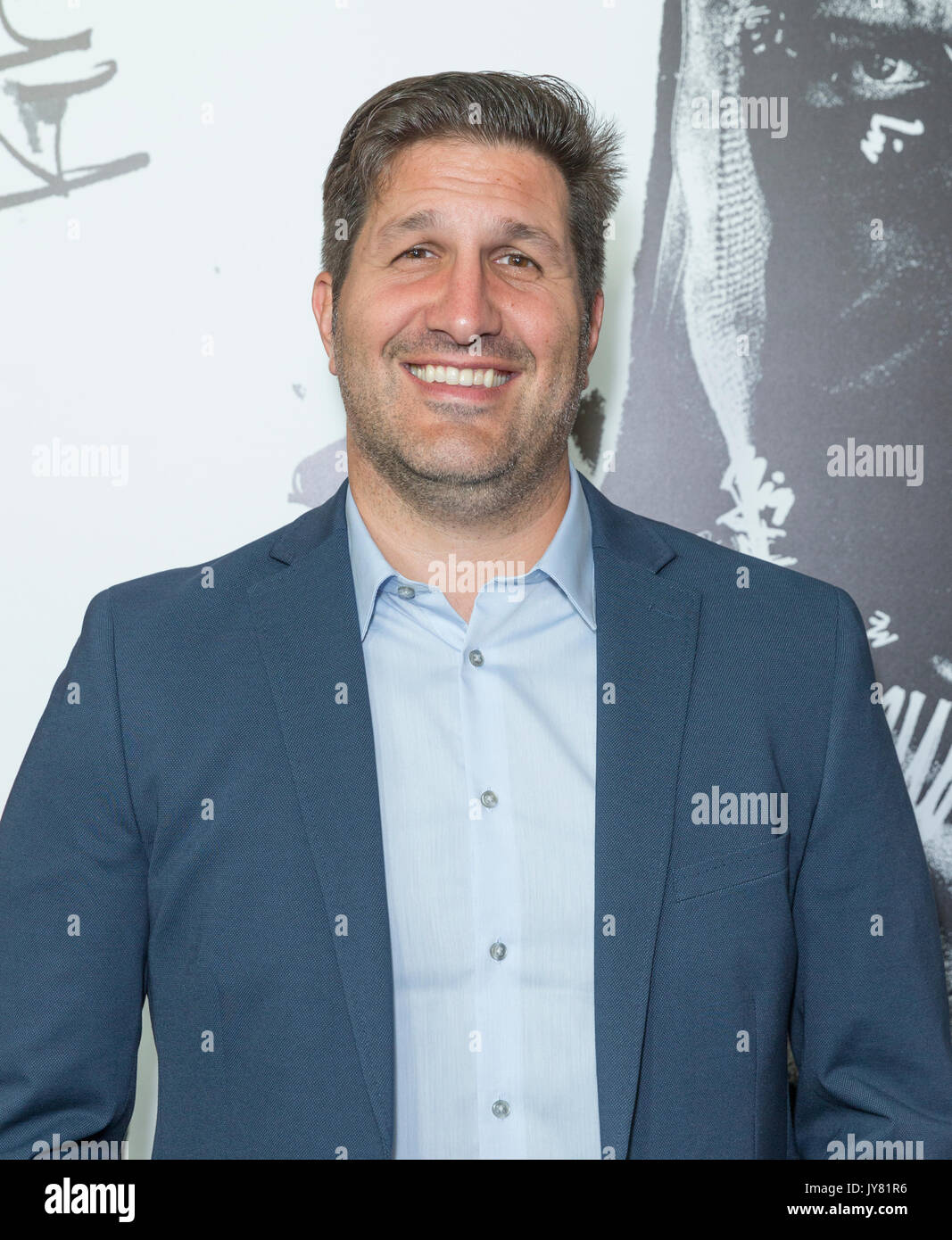 New York, NY, USA - 17. August 2017: Charley Parlapanides Netflix premiere Death Note bei AMC Loews Lincoln Square besucht Stockfoto