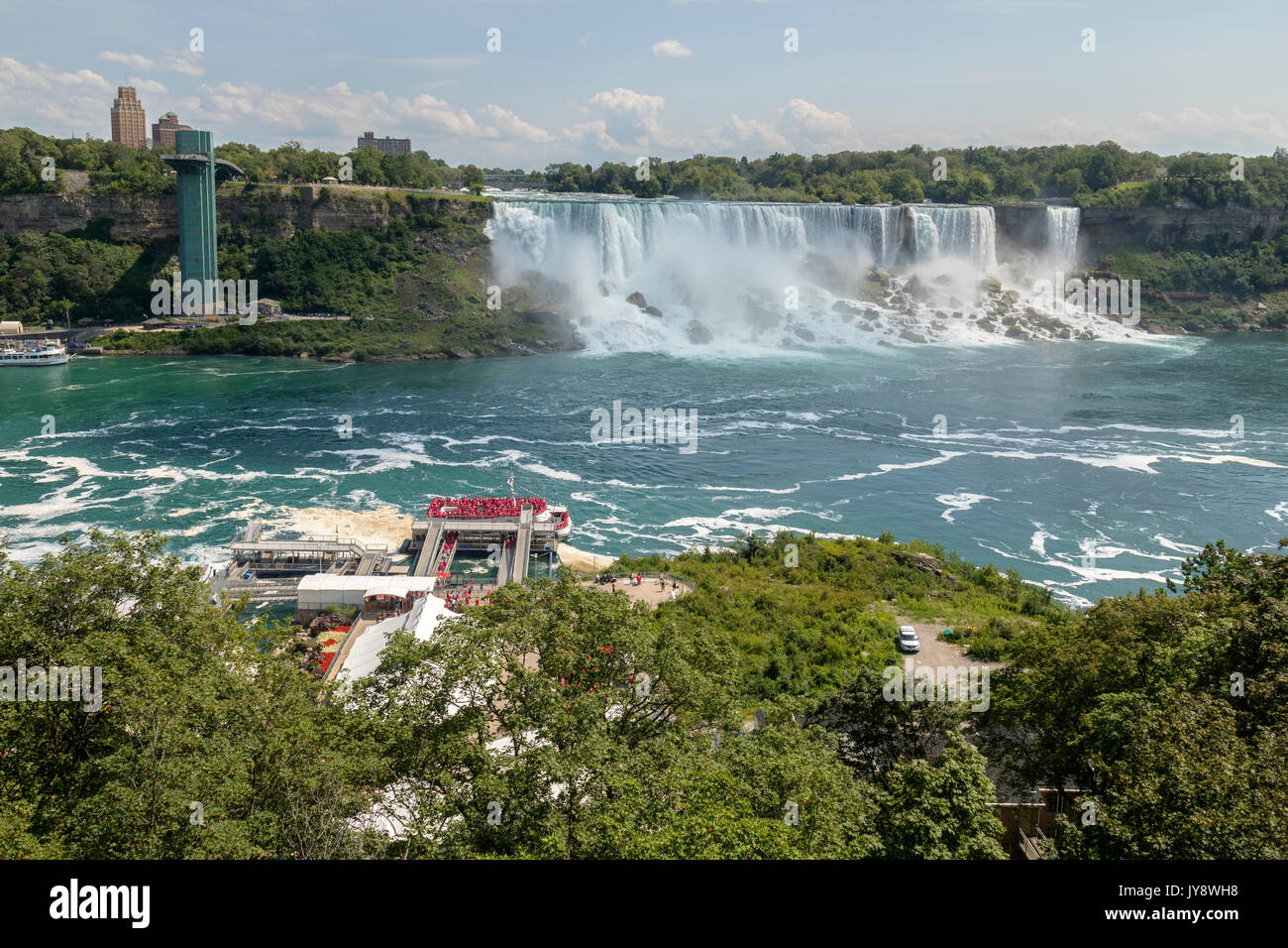 Niagara Falls, Ontario, New York, Kanada, USA Stockfoto
