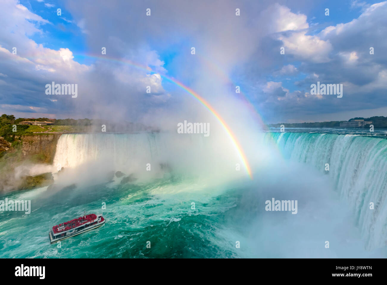 Niagara Falls, Ontario, New York, Kanada, USA Stockfoto
