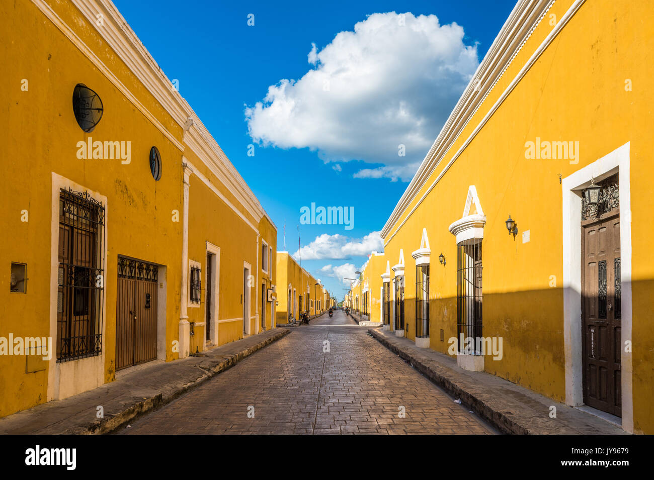 Izamal, der gelbe kolonialen Yucatan, Mexiko Stockfoto