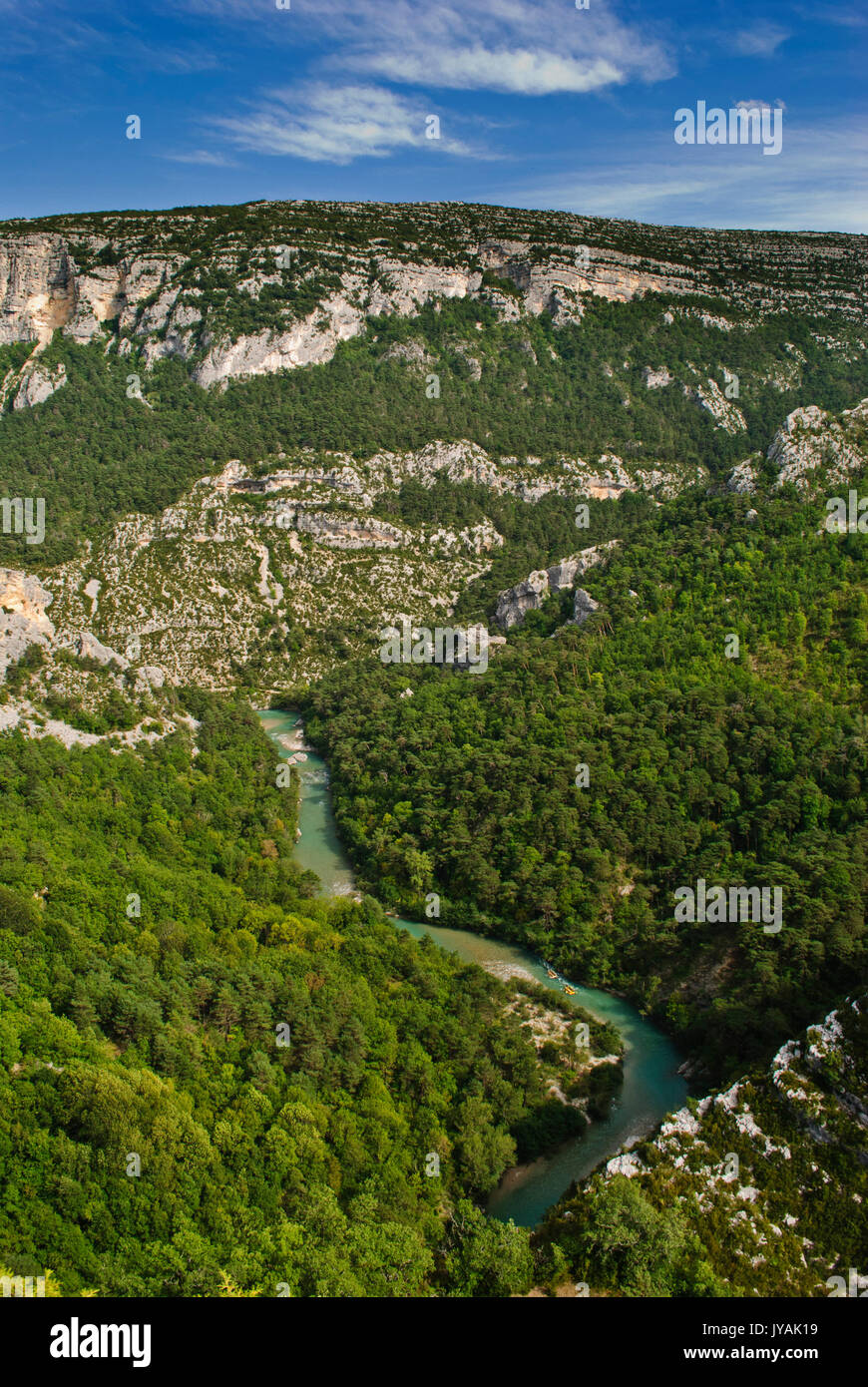 Gorges du Verdon Region, Frankreich Stockfoto