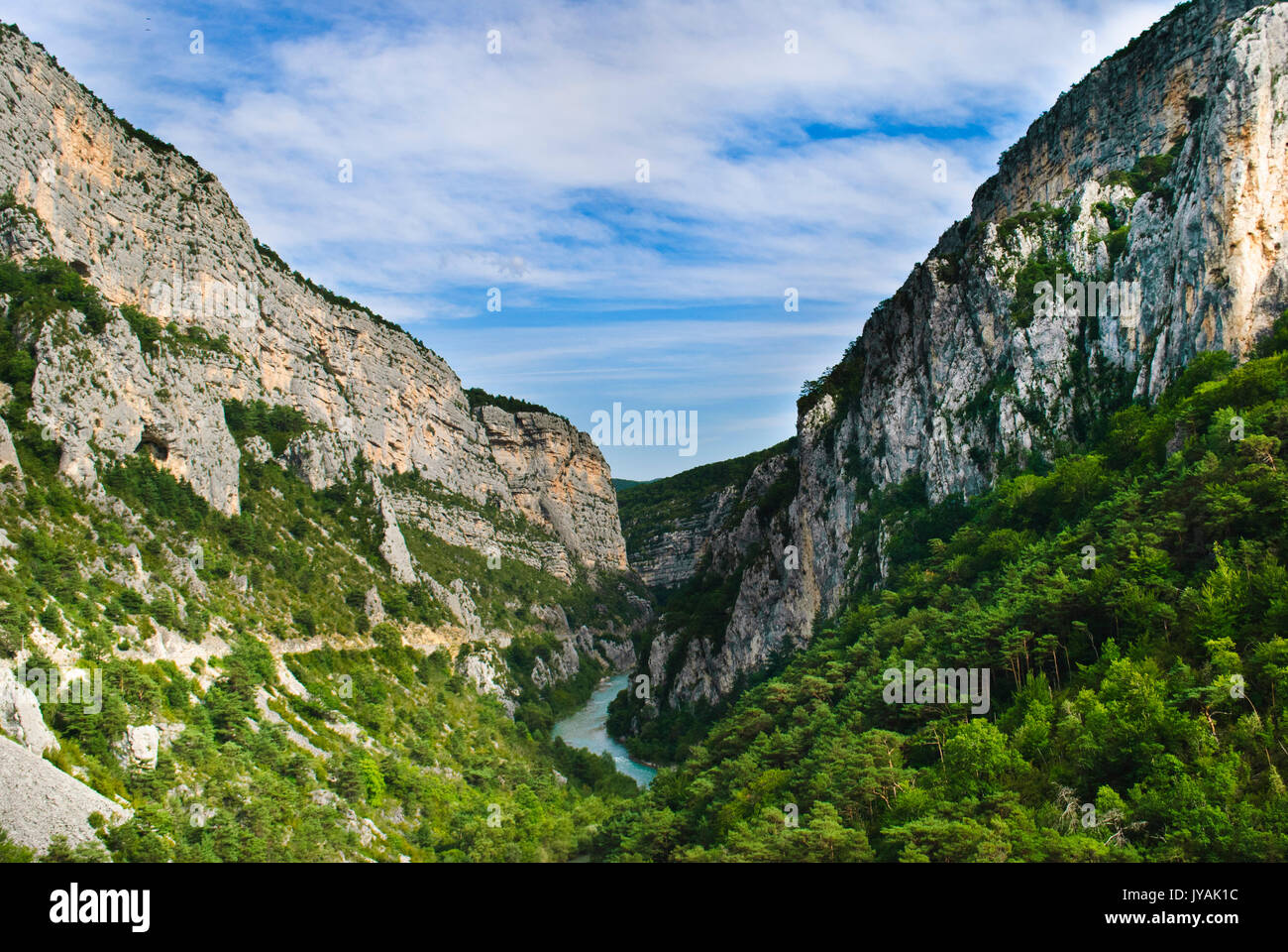 Gorges du Verdon Region, Frankreich Stockfoto